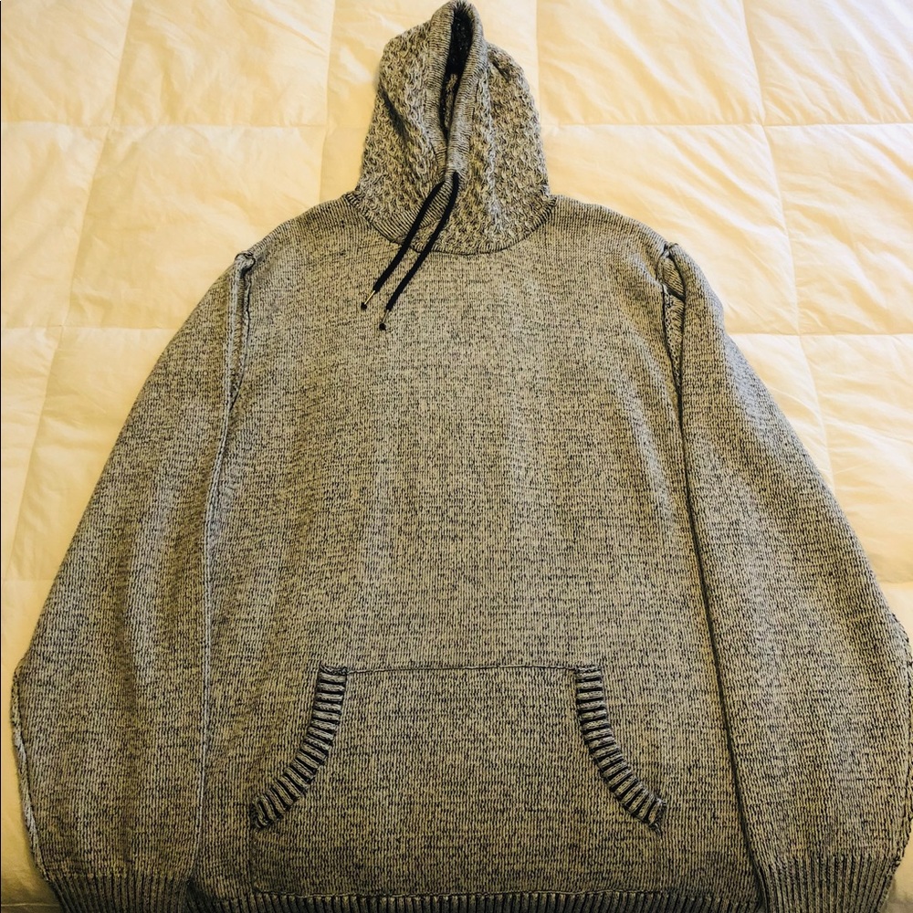 Carbon brand high neck hoodie.